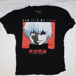 Tokyo ghoul Anime Keneki Face Shirt xSmall